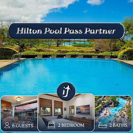 Vila Hilton Pool Pass Included, Kolea - Luxe Penthouse Waikoloa Exteriér fotografie