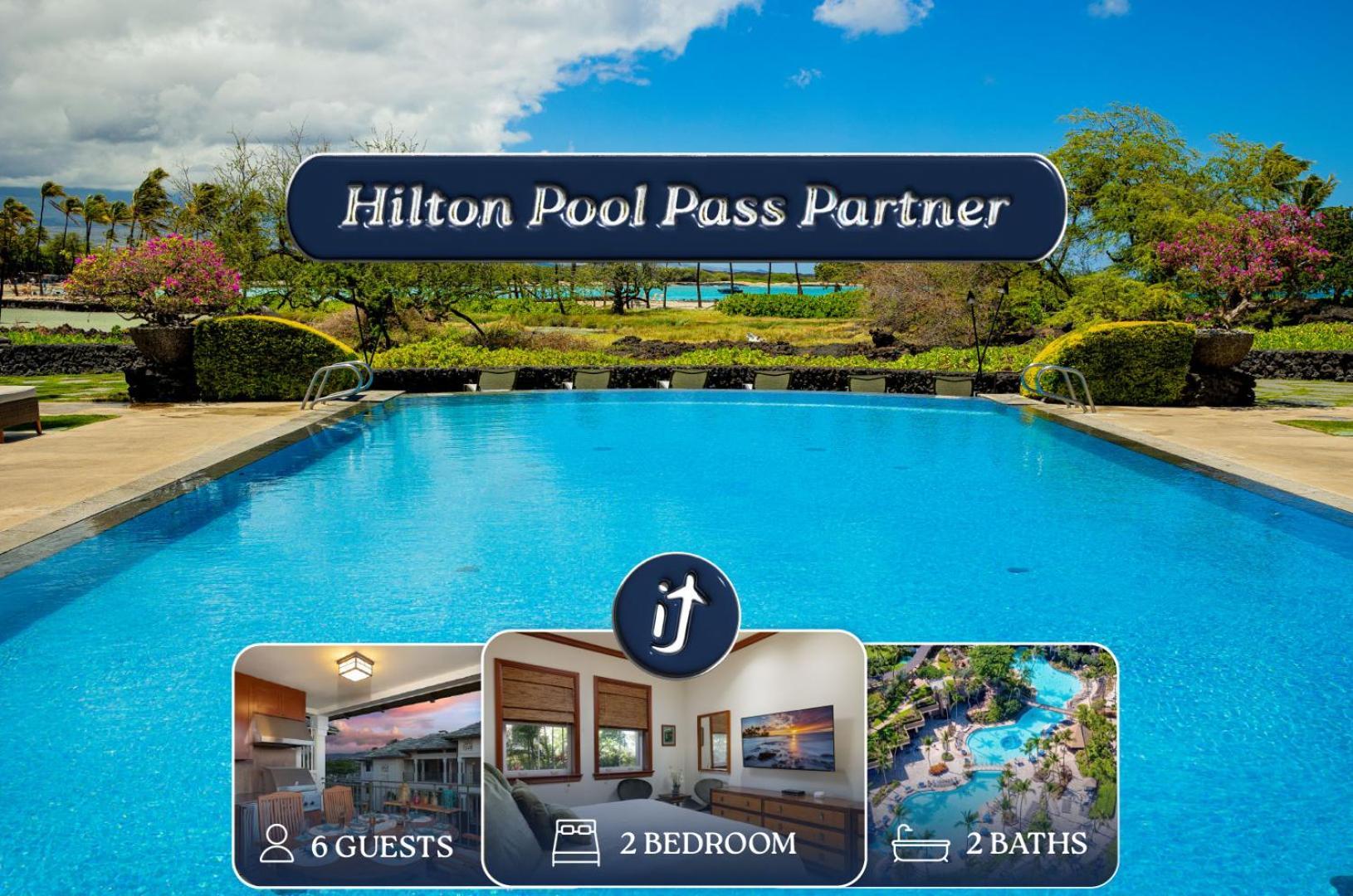 Vila Hilton Pool Pass Included, Kolea - Luxe Penthouse Waikoloa Exteriér fotografie